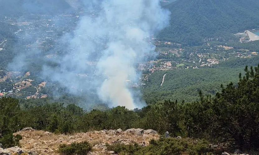 Fethiye Nif'te orman yangını kontrol altına alındı