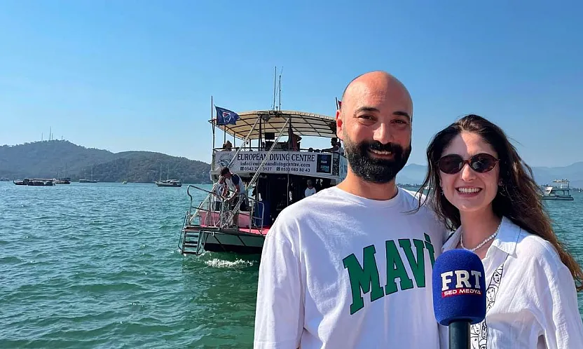 Fethiye'nin su altı dünyasına hayran kaldılar: 'Başka yerlerde bu kadar keyif almadık'