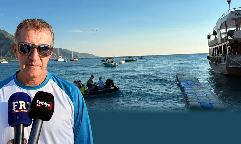 Fethiye Ölüdeniz'de 'Taksi Botlar' sadece tur için değil, can kurtarmak için de görevde