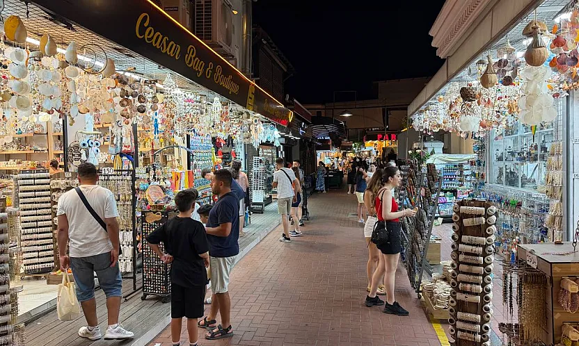 Fethiye Paspatur'da Hafta Sonu Yoğunluğu