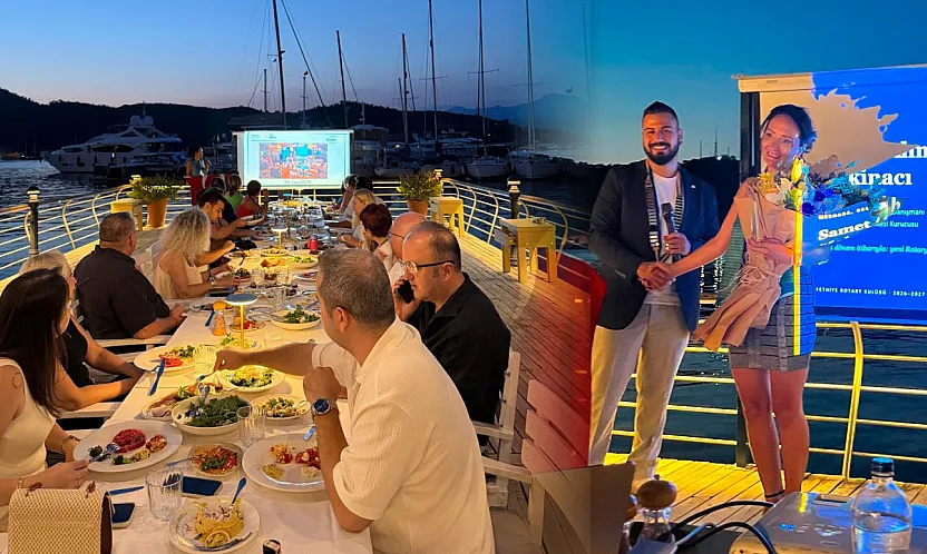 Fethiye Rotary Kulübü'nde Başkanlık Devri