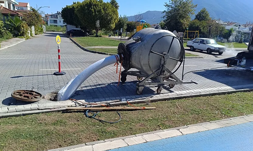 Fethiye sahil bandında altyapı çalışmaları ekim sonunda tamamlanacak