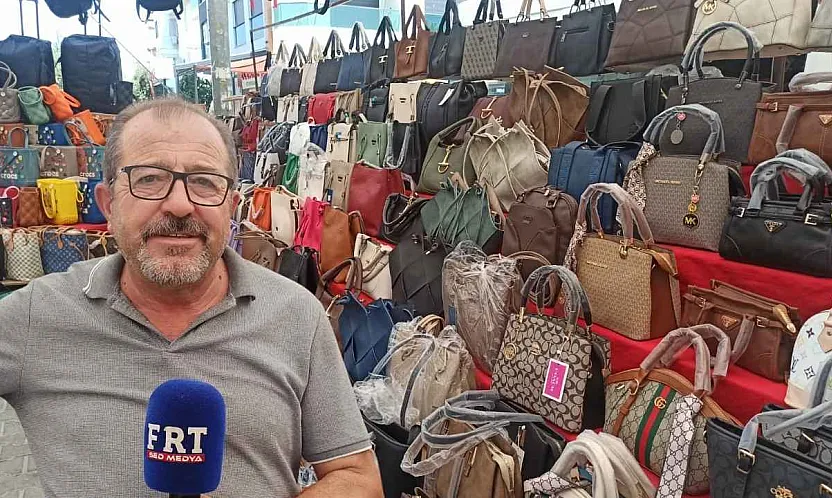 Fethiye Salı Pazarı esnafı: 'Çanta satışları geçen yıla göre yüzde 50 düştü'
