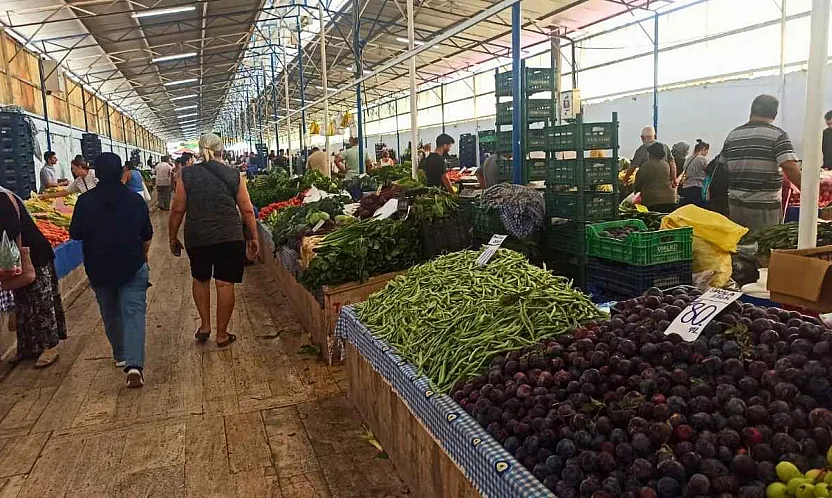 Fethiye Salı Pazarı'nda güncel fiyatlar