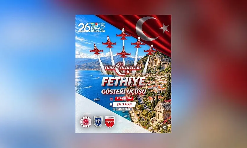 Fethiye semalarında uçuş hazırlığı: Türk Yıldızları bugün prova yapacak