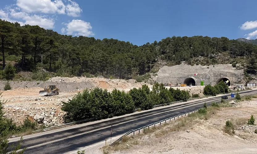 Fethiye-Seydikemer Karabel Tüneli Projesi'nde Çalışmalar Hız Kazandı