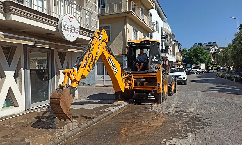 Fethiye Tuzla Mahallesi'nde ana hat arızası: Onarım çalışmaları sürüyor