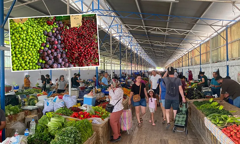Fethiye Üretici Pazarı'nda fiyatlar