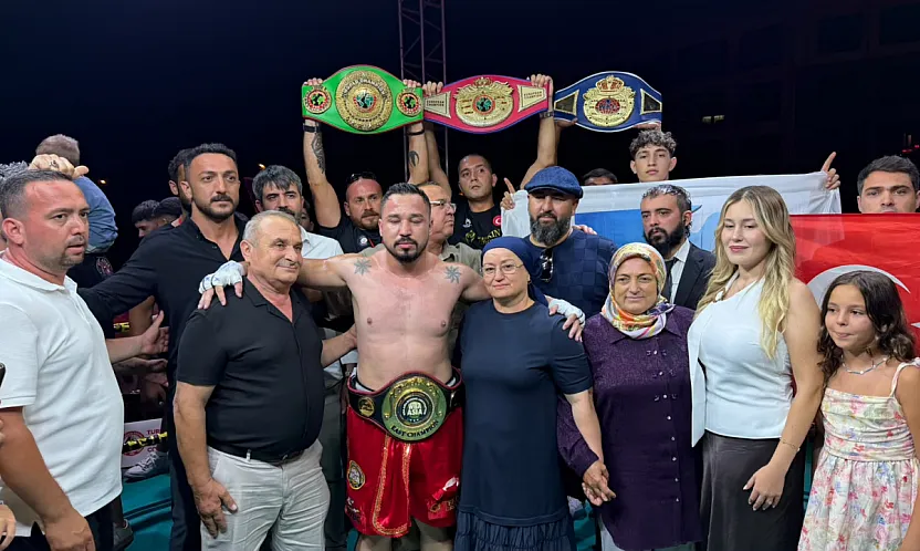 Fethiyeli Kubilay Alcu WBA Asia Middle East Kemeri'nin sahibi oldu