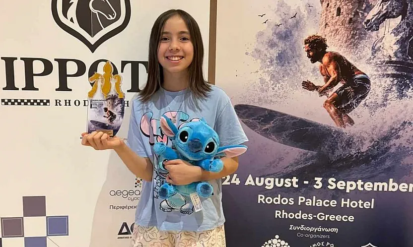 Fethiyeli Mira Deniz Beler satrançta Türkiye birincisi oldu