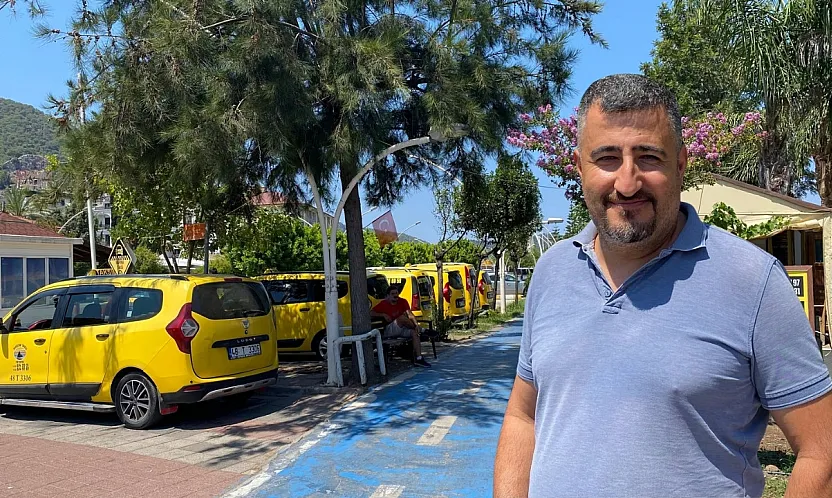 Fethiyeli taksiciden sezon değerlendirmesi: 'En büyük sorunumuz trafik'