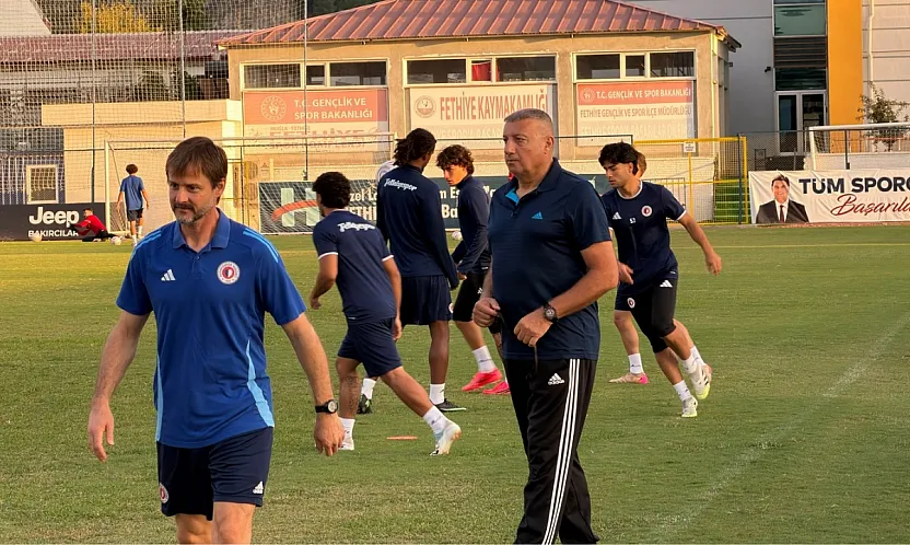Fethiyespor'da Mustafa Ceviz takımla ilk antrenmanına çıktı