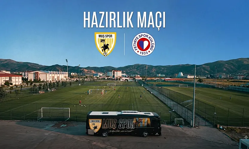 Fethiyespor, hazırlık maçında Muş Spor'a 3-0 mağlup oldu