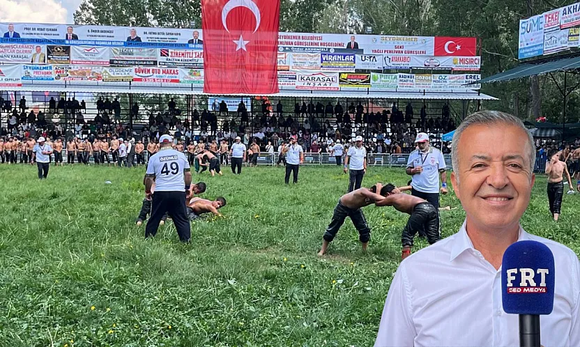 FTSO Meclis Başkanı ve Başkan Adayı Kemal Hıra, Seki Yağlı Güreşleri'nde organizasyonu değerlendirdi