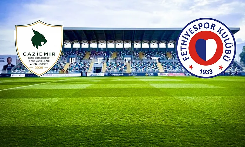 Gaziemir – Fethiyespor maçı 7 Ekim'de Bornova'da