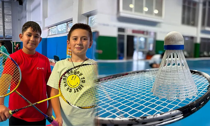 GSB Gençlik Yaz Kulübü'nde minikler badmintonla buluştu