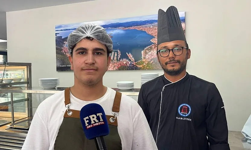 Hem eğitim hem hizmet: Fethiye'de öğrenciler mutfakta, vatandaş sofrada