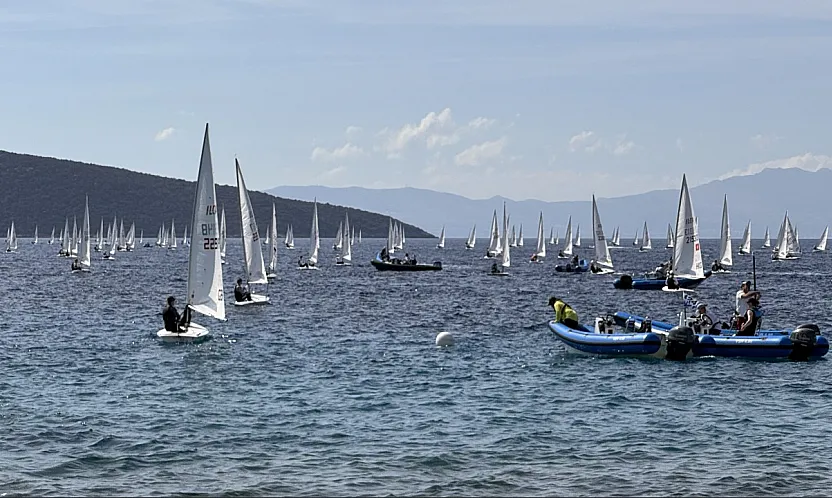 ILCA 21 Yaş Altı Avrupa Yelken Şampiyonası, Bodrum'da başladı