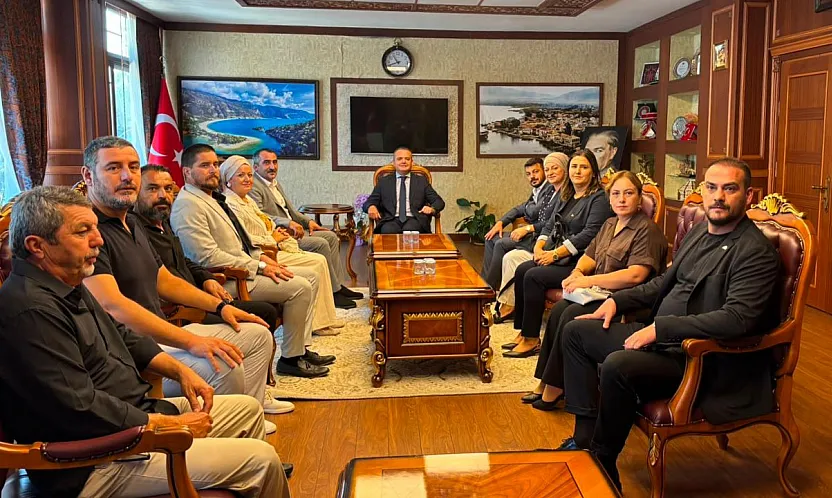 İlk Ziyaret Kaymakam Akkaya'ya