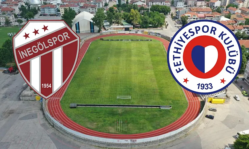 İnegölspor – Fethiyespor ilk 11'ler belli oldu