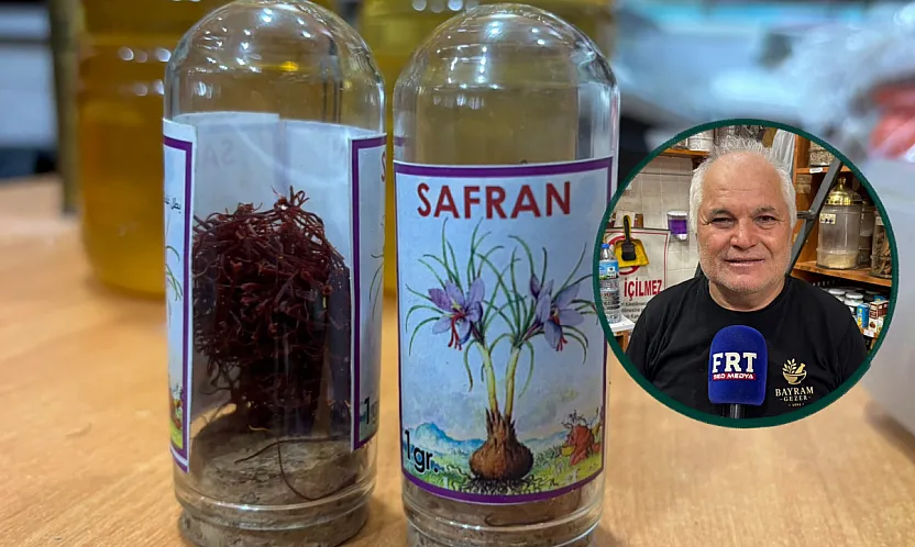 İran Safranı Fethiye Tezgahlarında Gramı 600 Liradan Satılıyor