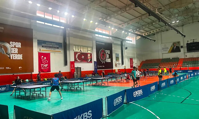İşitme engelliler masa tenisi milli takım seçmeleri Köyceğiz'de başladı
