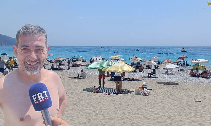 İstanbullu tatilciden Ölüdeniz'deki ücretsiz halk plajına tam not