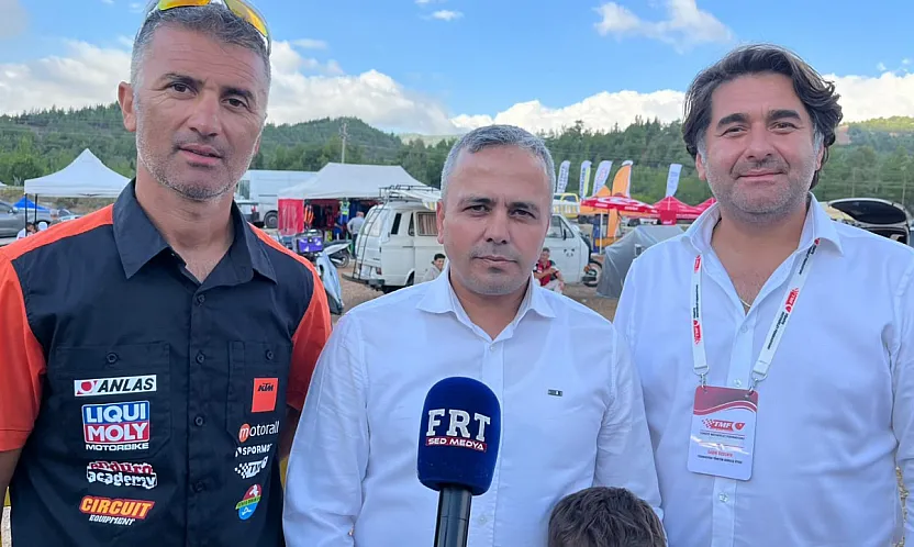 Kamil Mutlu Demirtaş'tan Fethiye'deki Motokros Organizasyonuna Destek