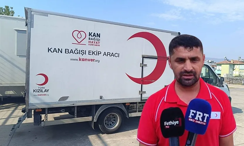 'Kan Ver, Umut Ol': Kızılay'dan Fethiye Taşyaka'da bağış kampanyası