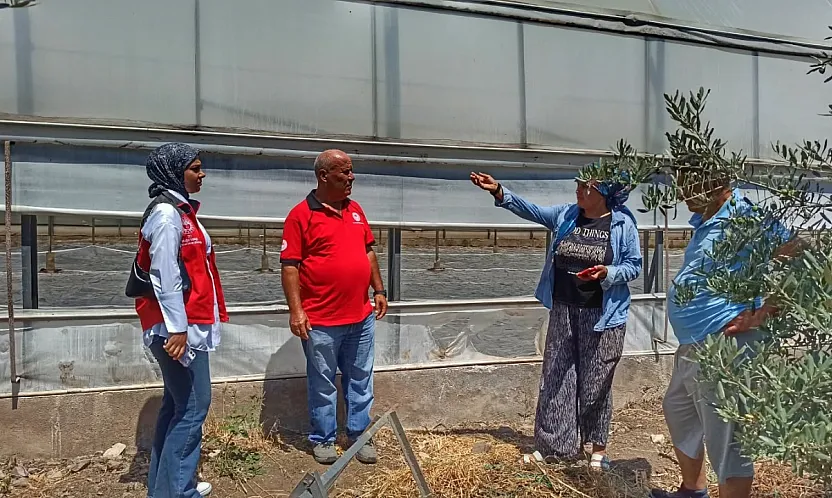Karaçulha'da domuz zararı yerinde incelendi: Fethiyeli üreticilere ÇKS ve yeni B-Reçete Sistemi uyarısı