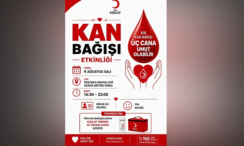 Kızılay'dan Fethiye'de 'Kan Bağışı' çağrısı