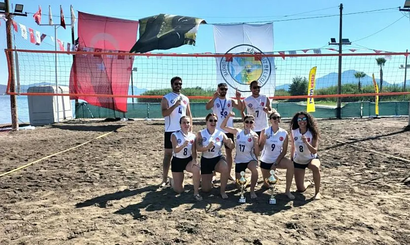 Köyceğiz'de 5. Geleneksel Ulusal Plaj Voleybolu Turnuvası tamamlandı