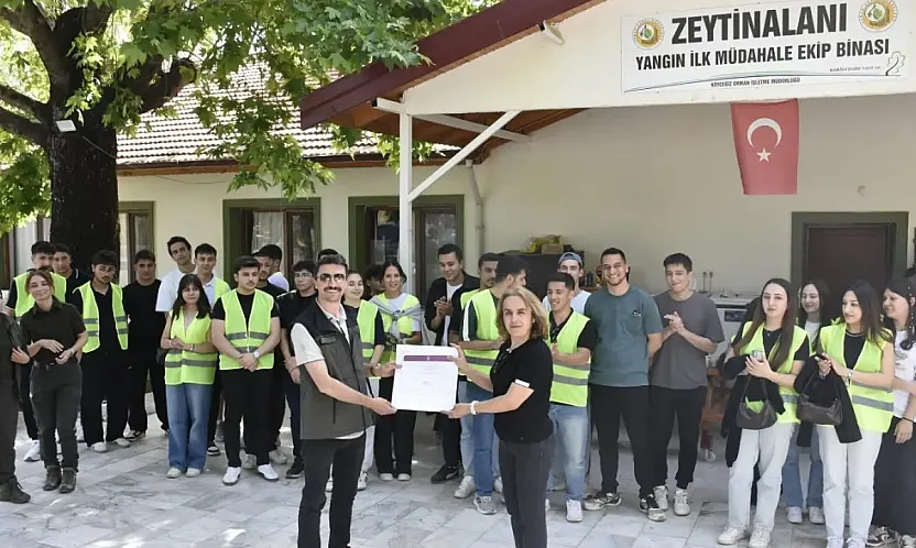 Köyceğiz'de Yüksekokul öğrencileri sahada uygulama yaptı
