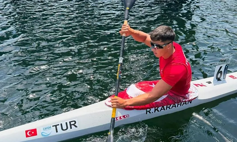 Köyceğizli kanocu Karahan, Dünya Şampiyonası'nda bir ilki başardı