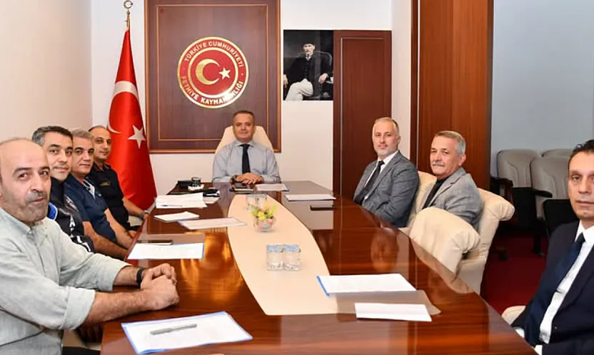 KPSS öncesi Fethiye'de Sınav Koordinasyon Kurulu toplandı