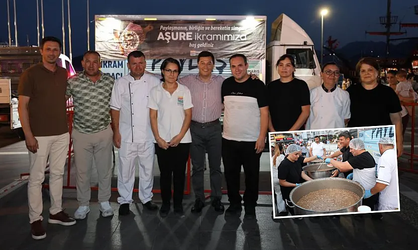 Marmaris Belediyesi'nden 2 bin kişilik aşure hayrı