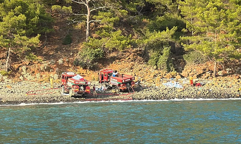 Marmaris Kaymakamlığı'ndan yangın ekiplerine teşekkür