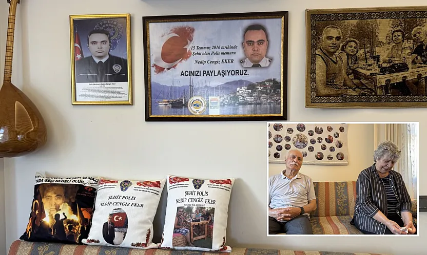 Marmaris şehidinin anne ve babasının 10 yıldır dinmeyen yürek acısı