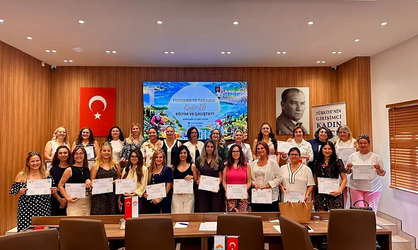 Marmaris'te kadın emeği turizm ve tarımla buluştu