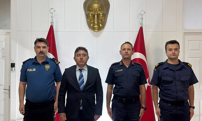 Marmaris'te okul güvenliği ve asayiş tedbirleri görüşüldü