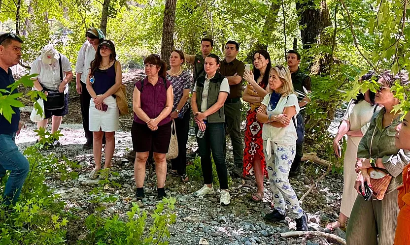 Marmaris'te sığla yağı üretiminin canlandırılması için uygulamalı eğitim verildi