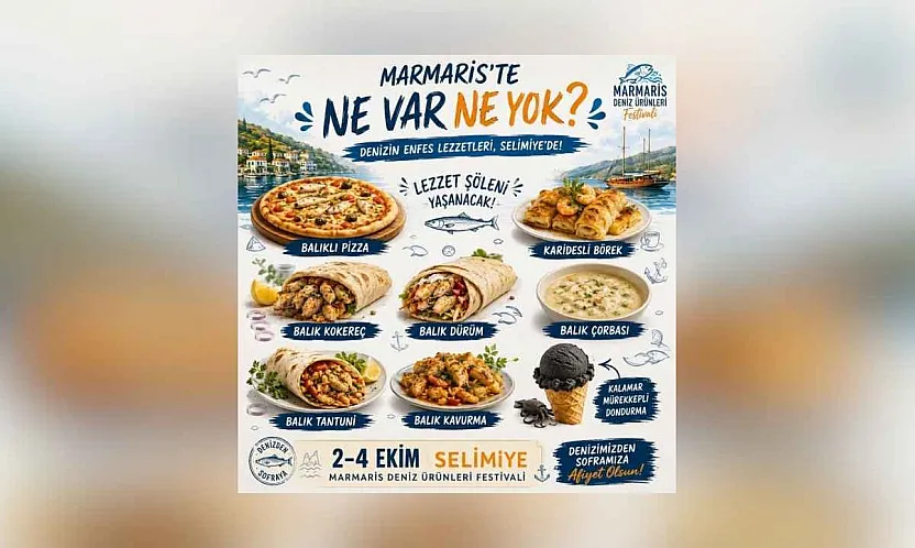Marmaris'teki festivalde lezzet şöleni yaşanacak