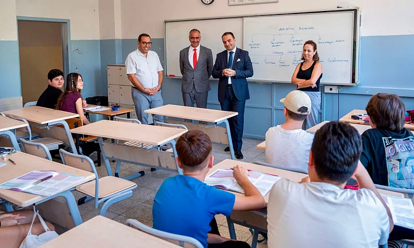 Menteşe'de eğitim öğretim yılı hazırlıkları yerinde incelendi