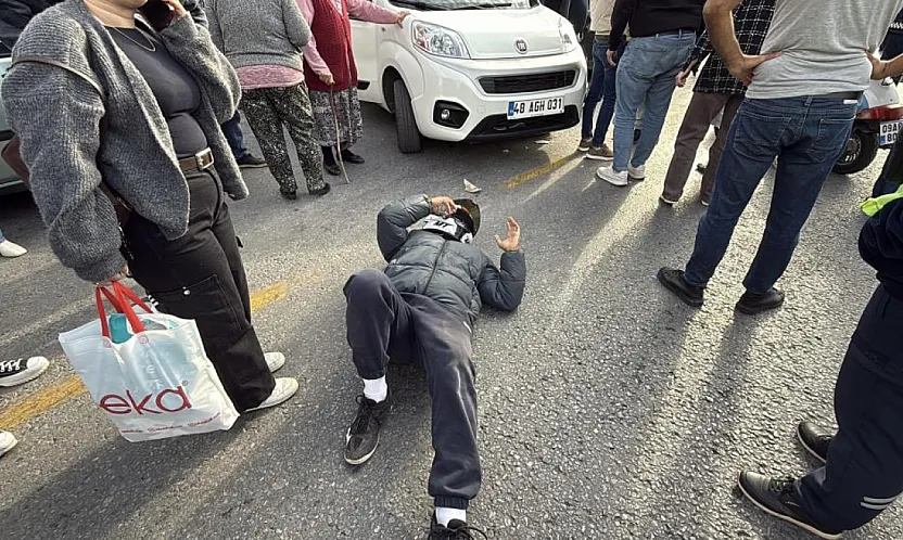 Menteşe'de otomobil ile motosiklet çarpıştı: 1 yaralı