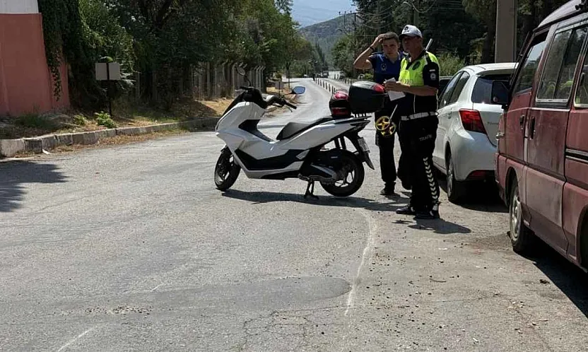 Menteşe'de trafik kazası: 1 yaralı