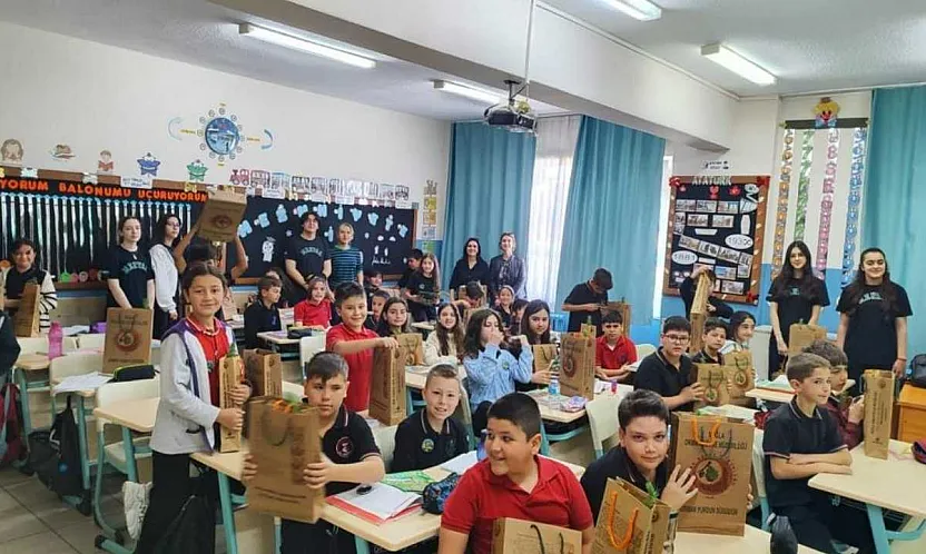 Menteşe TOBB Fen Lisesi'nin 'Yarınlar İçin Kökler' Projesine Ulusal Kalite Etiketi