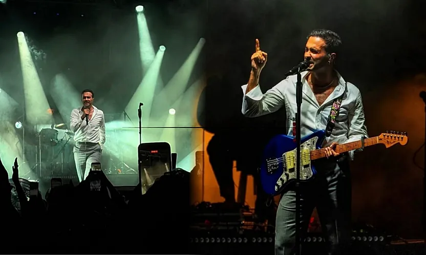 Mert Demir Fethiye'de Sahne Aldı: Konser Alanı Doldu Taştı