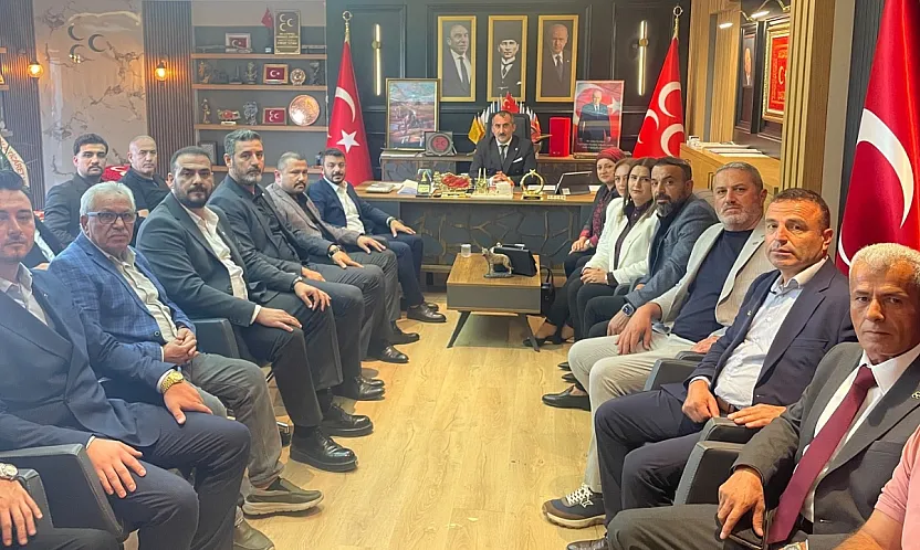 MHP Fethiye'den Muğla İl Başkanlığı'na Hayırlı Olsun Ziyareti