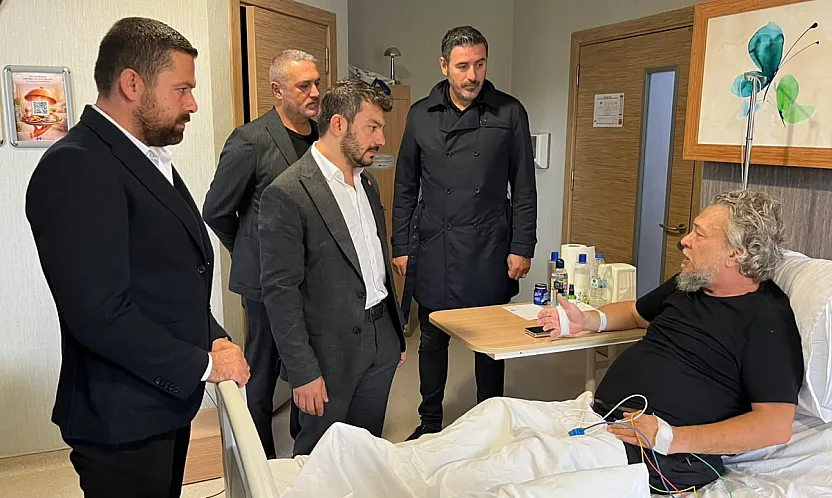 MHP Fethiye İlçe Başkanı Tuğrul Öztürkçü'den Seda Köktener'e geçmiş olsun ziyareti
