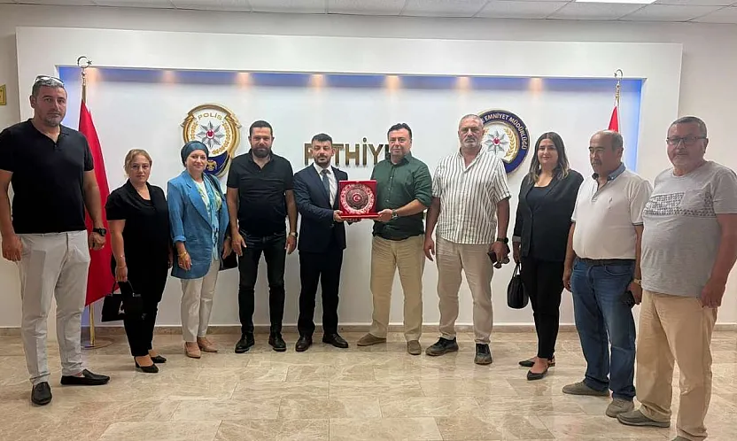 MHP Fethiye İlçe Yönetimi'nden kurumlara ziyaret